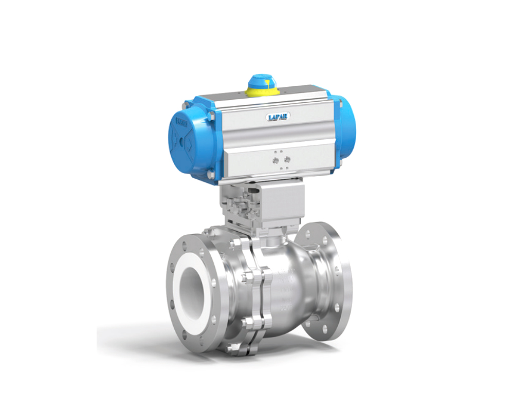 LPA19-Fluorine lined ball valve