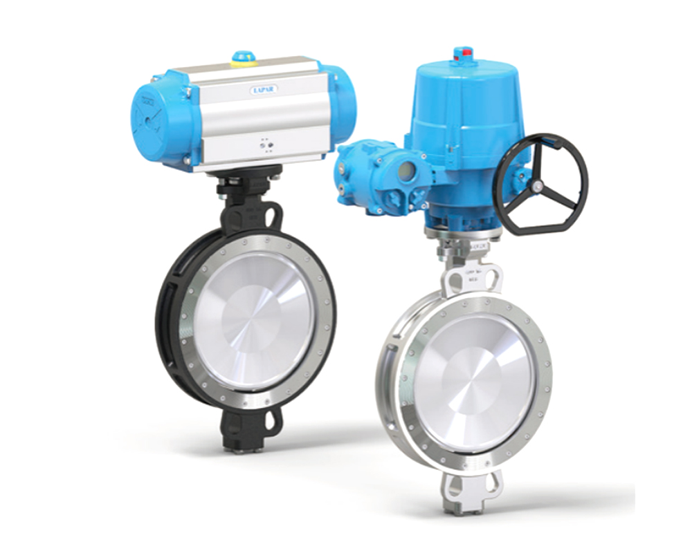 LPB12-Triple eccentric metal seal butterfly valve