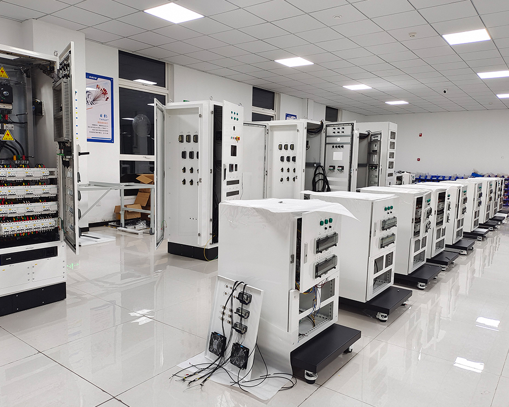 Semiconductor power supply main cabinet