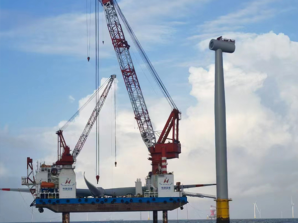 "Hengtong yihang"  wind power installation platform ship